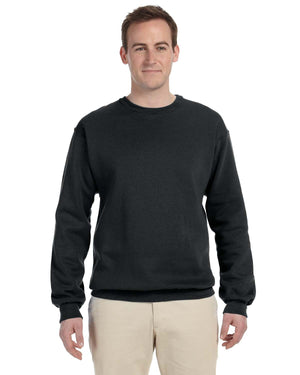 JERZEES Adult NuBlend® Fleece Crew - Black