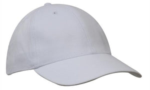 Heavyweight Sports Cap Solid - White