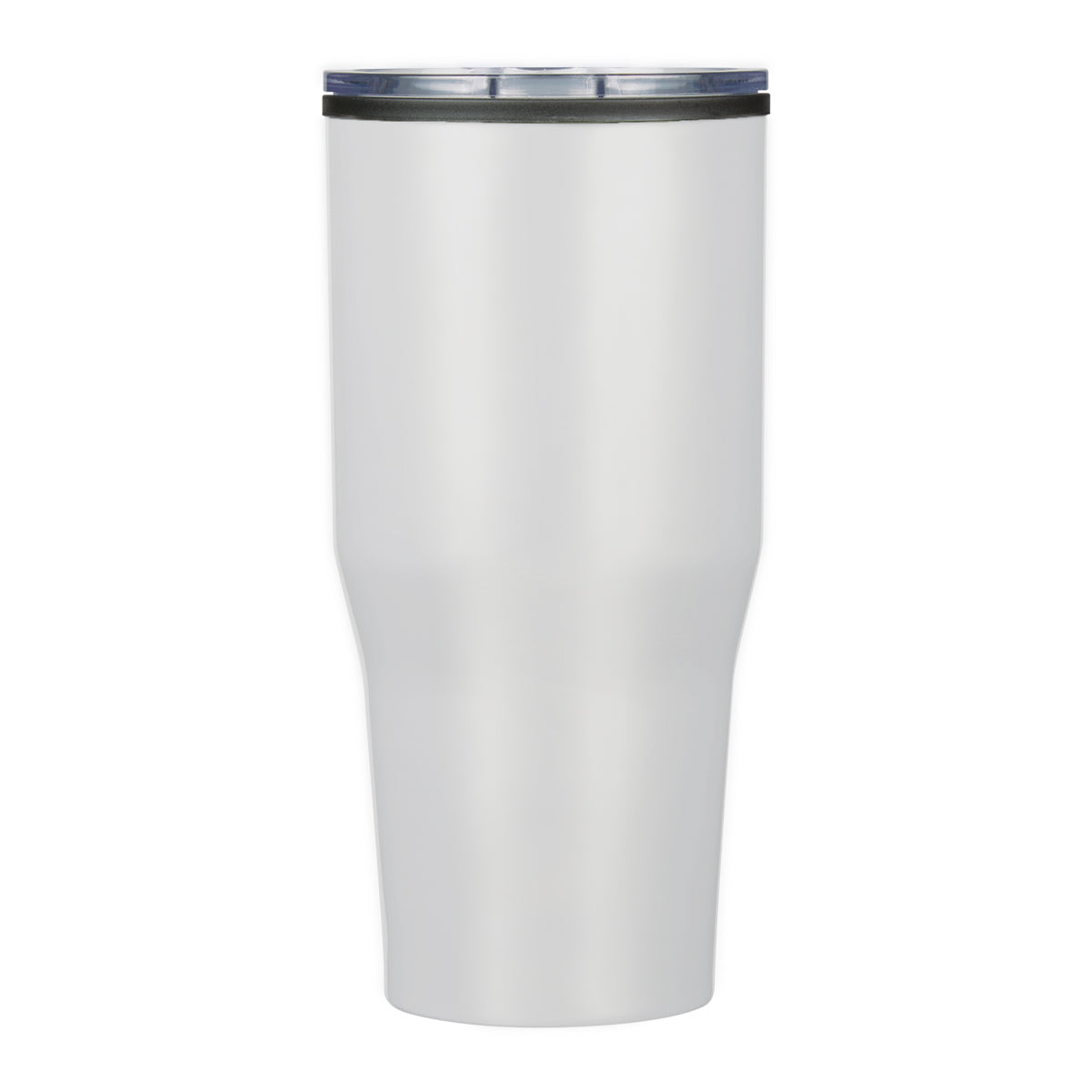 30 Oz. Rossmoor Stainless Steel Tumbler - White