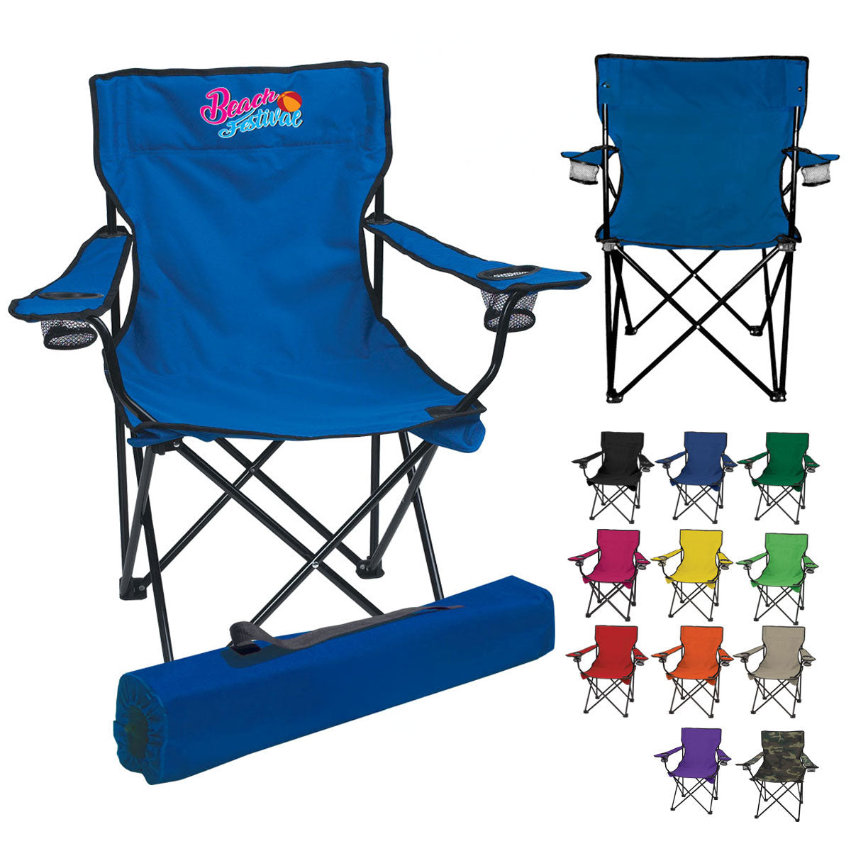 Folding Chair with Carrying Bag