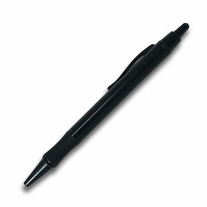 Galaxy Metal Click-Action Promotional Pen - CM1129 - Gloss Black with Black