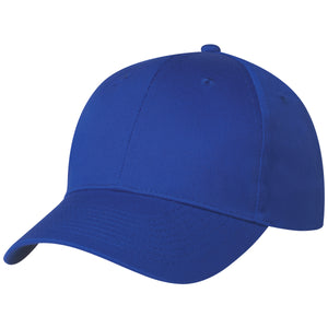 6 Panel Polyester Cap - Royal Blue