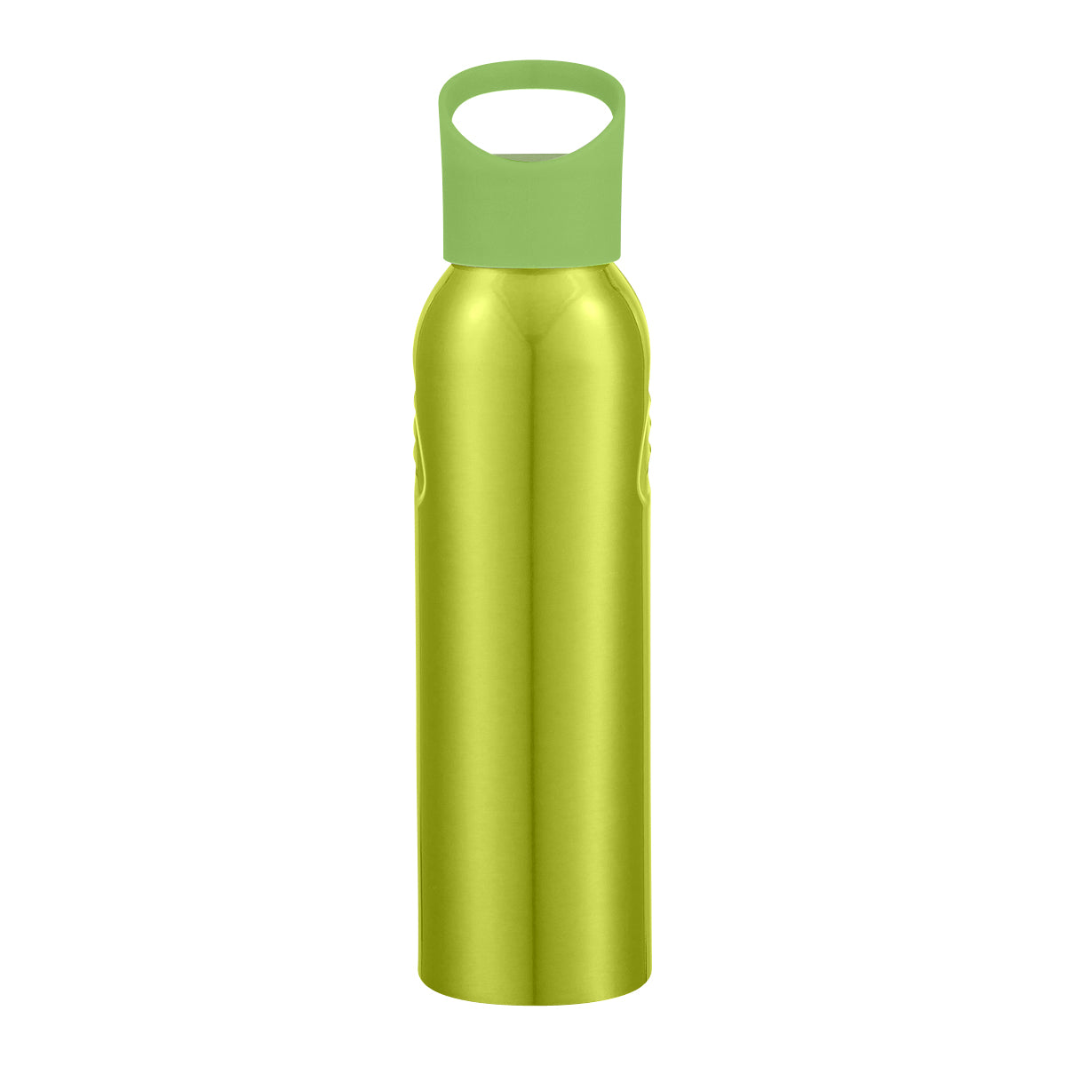 20 Oz. Aluminum Sports Bottle - Green With Green
