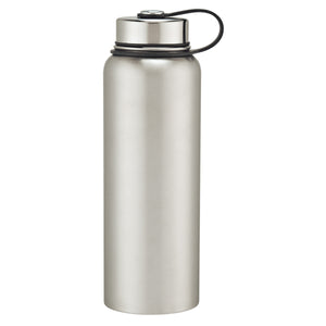 40 Oz. Invigorate Stainless Steel Bottle - Silver