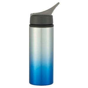 25 Oz. Aluminum Ozona Tumbler - Silver With Blue