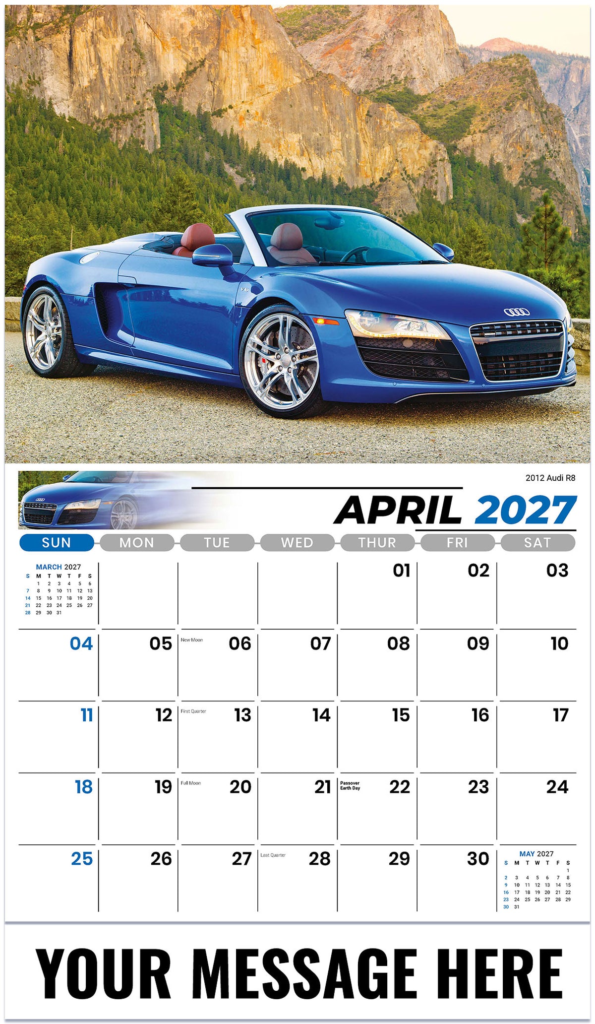 Exotic Cars - 2027 Promotional Calendar