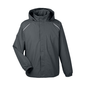 Core365 Fleece-Lined All Season Jacket - Men AC88224 (Forest Green)