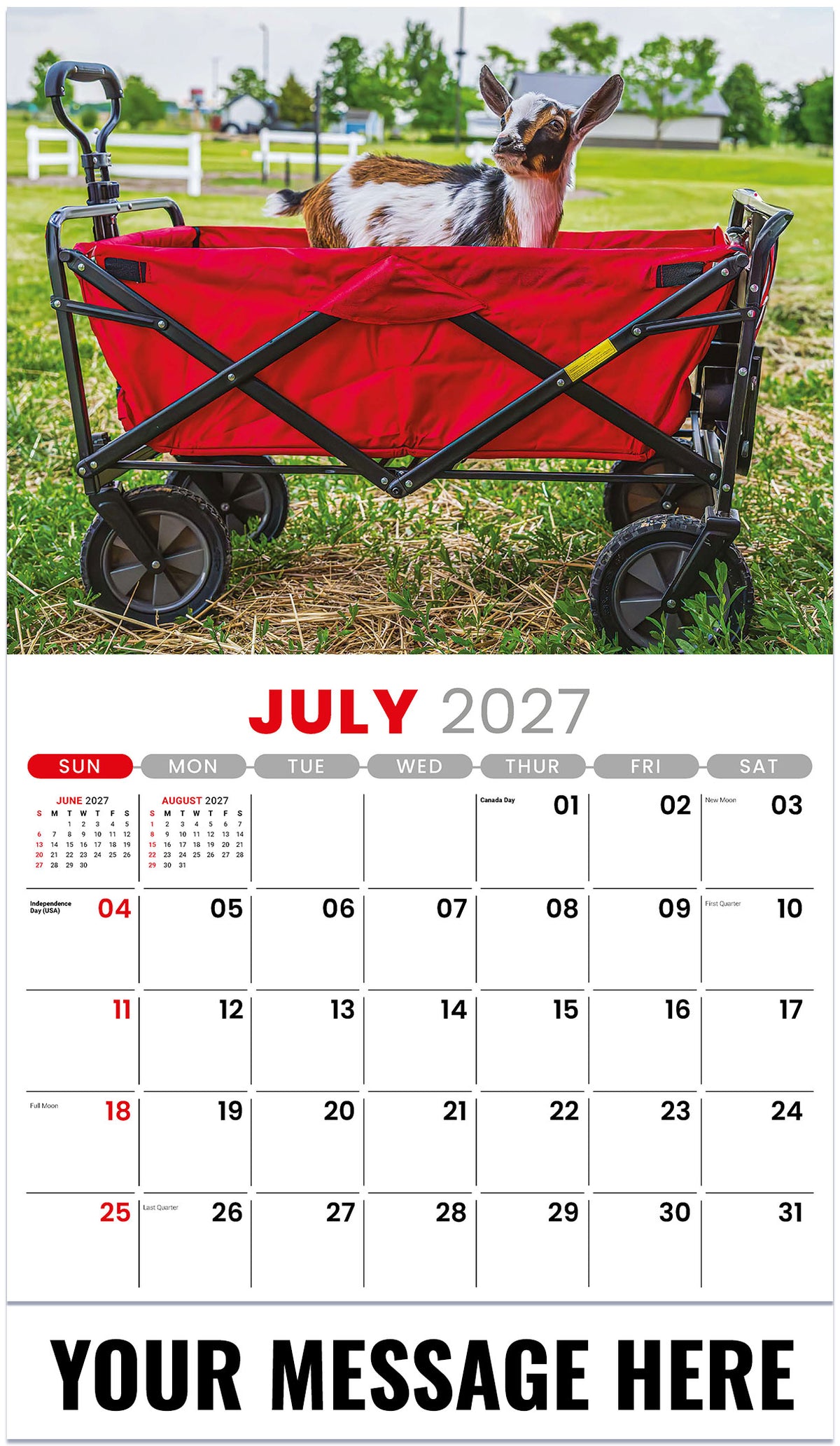 Pets - 2027 Promotional Calendar