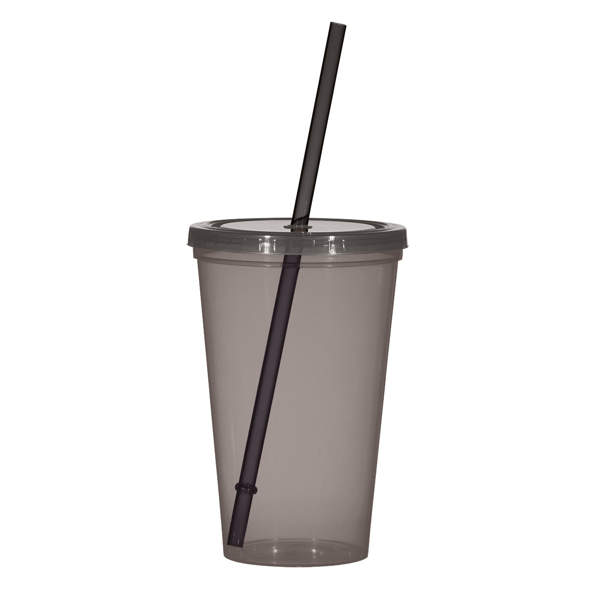 22 Oz. Sunsplash Single Wall Tumbler - Translucent Charcoal