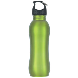 25 Oz. Stainless Steel Grip Bottle - Metallic Green