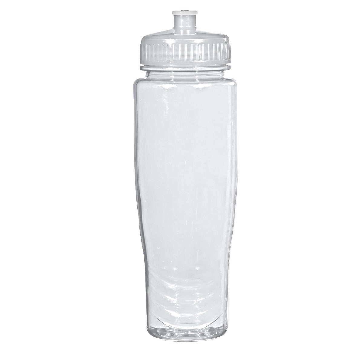 28 Oz. Poly-Clean™ Plastic Bottle - Translucent Clear