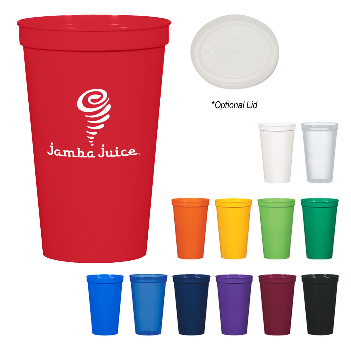 Plastic Stadium Cups