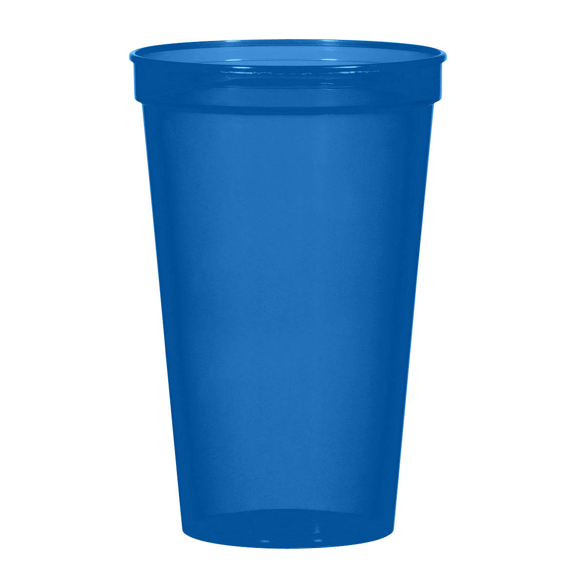 22 Oz. Big Game Stadium Cup - Translucent Blue