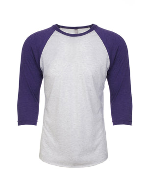 Next Level Apparel Unisex Triblend Three-Quarter Sleeve Raglan