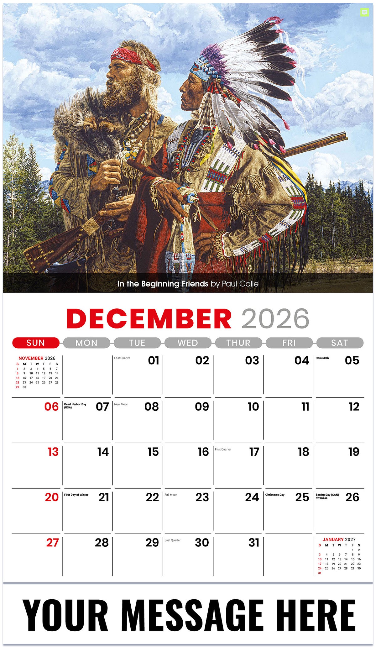 Spirit of the West - 2027 Promotional Calendar