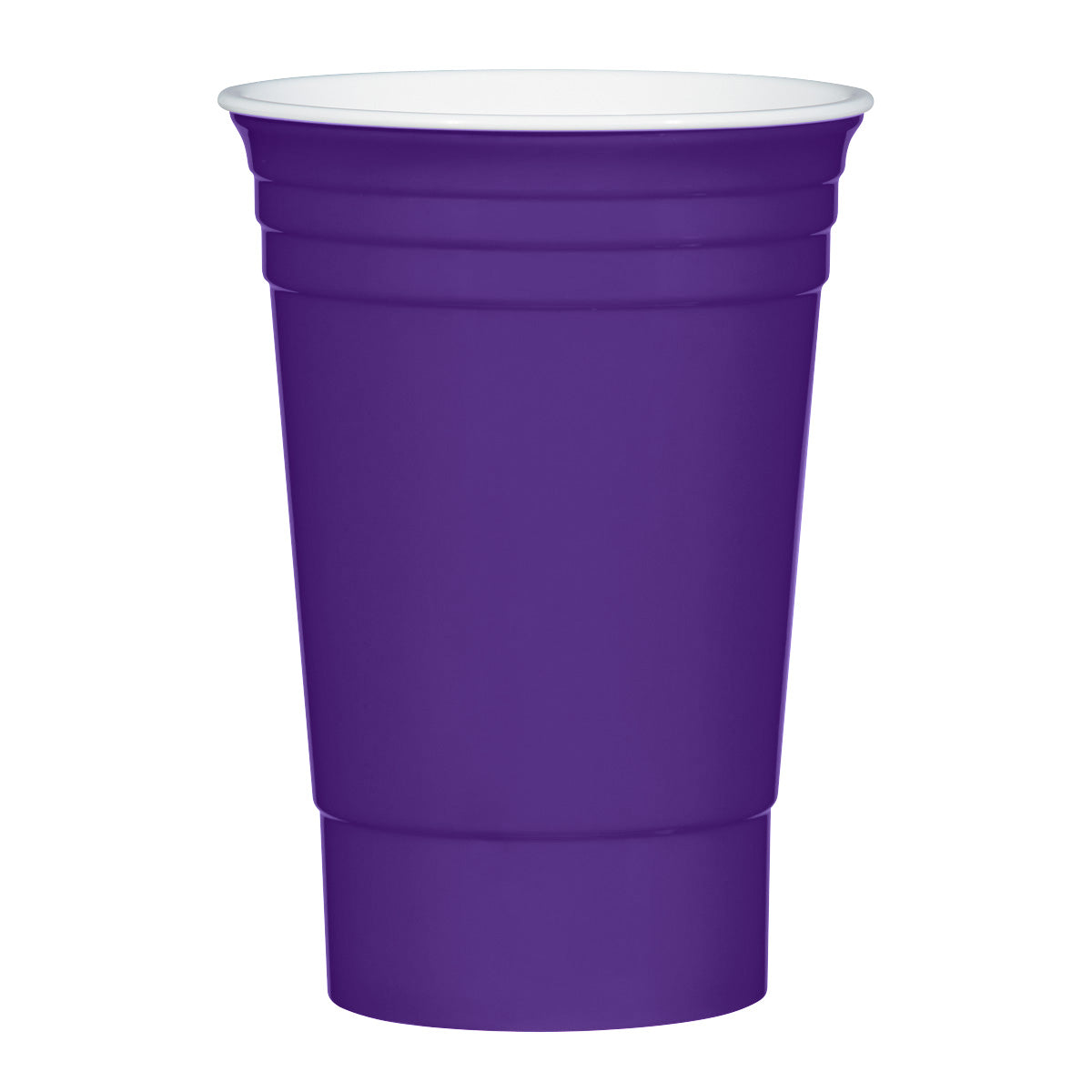 The Cup™ - Purple With White