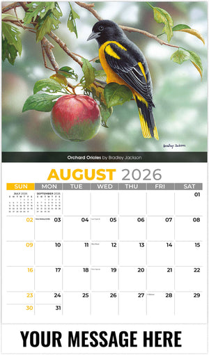 Garden Birds - 2026 Promotional Calendar