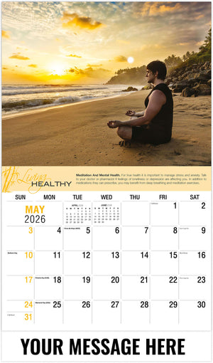 Living Healthy - 2026 Promotional Calendar