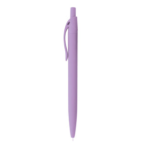 Sleek Write Rubberized Pen - Purple