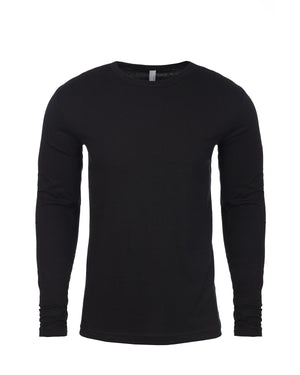 Next Level Apparel Men's Cotton Long-Sleeve Crew