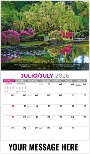 Faith Passages (Bilingual) - 2026 Promotional Calendar