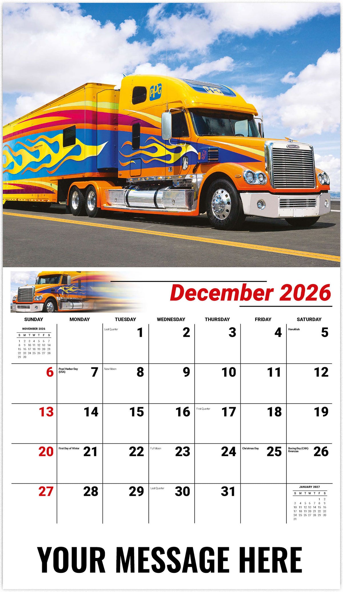 Kings of the Road - 2026 Promotional Calendar