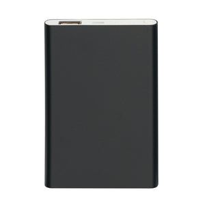 UL Listed Slim Power Bank - Black