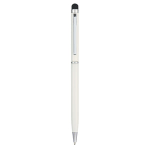 Newport Pen With Stylus - White