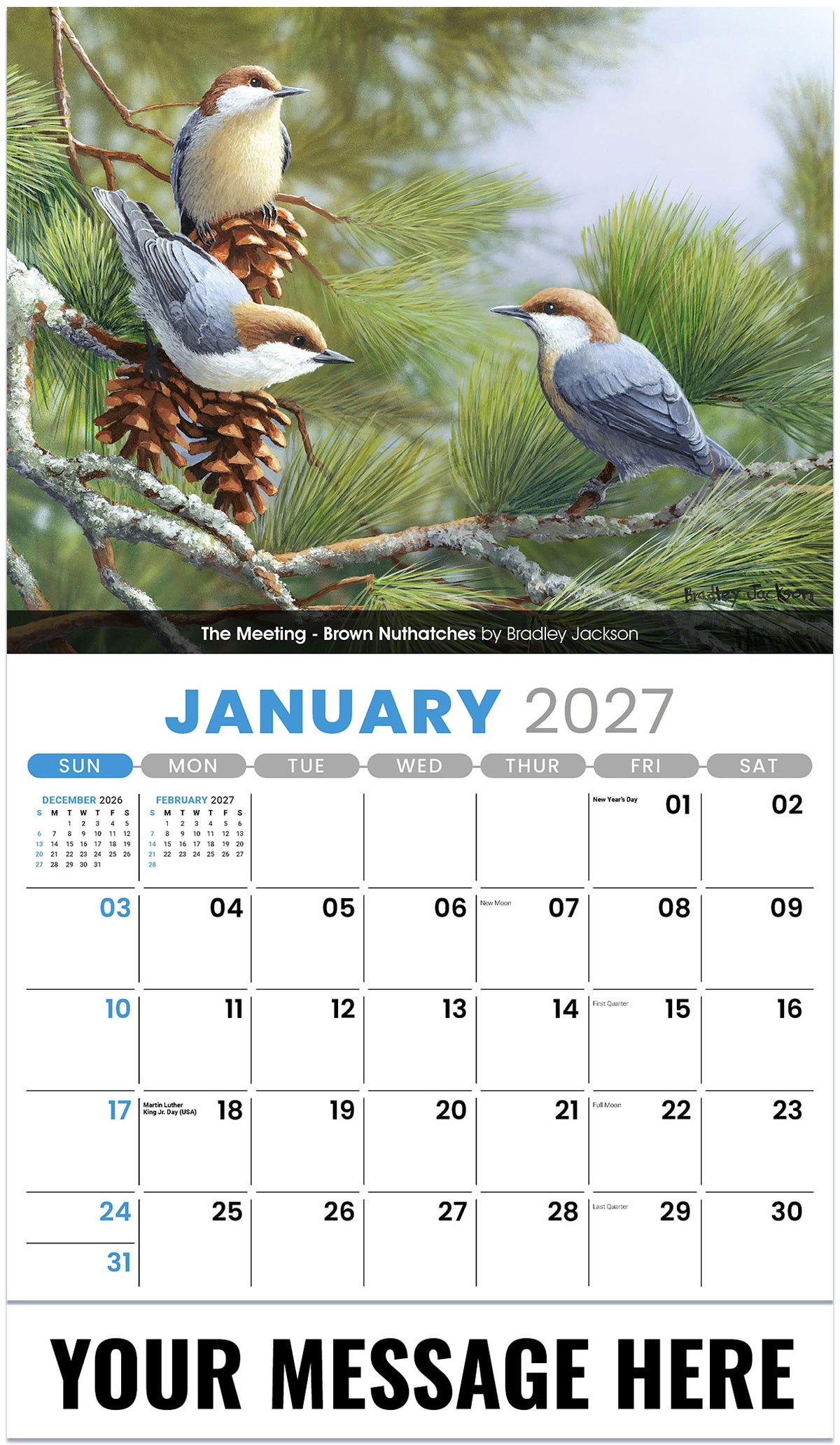 Garden Birds - 2027 Promotional Calendar