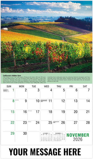 Vintages - 2026 Promotional Calendar