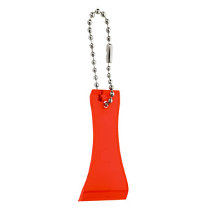 Lottery Scratcher With Bead Chain - Translucent Red