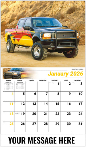 Pumped-Up Pickups - 2026 Promotional Calendar