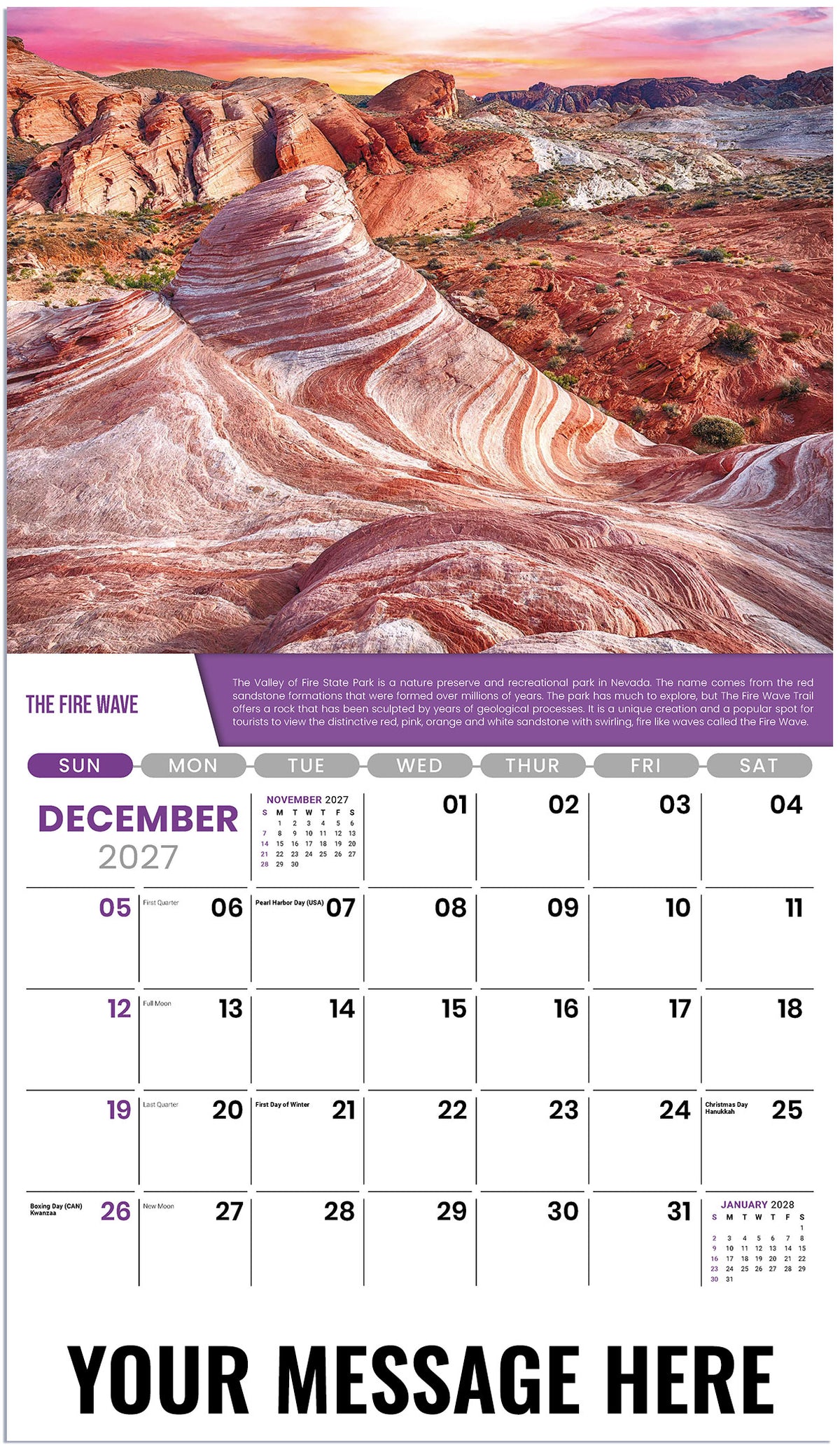 Planet Earth - 2027 Promotional Calendar