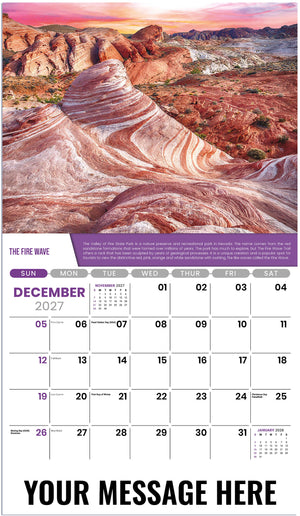 Planet Earth - 2027 Promotional Calendar