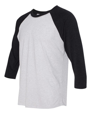 Next Level Unisex Triblend Three-Quarter Sleeve Raglan