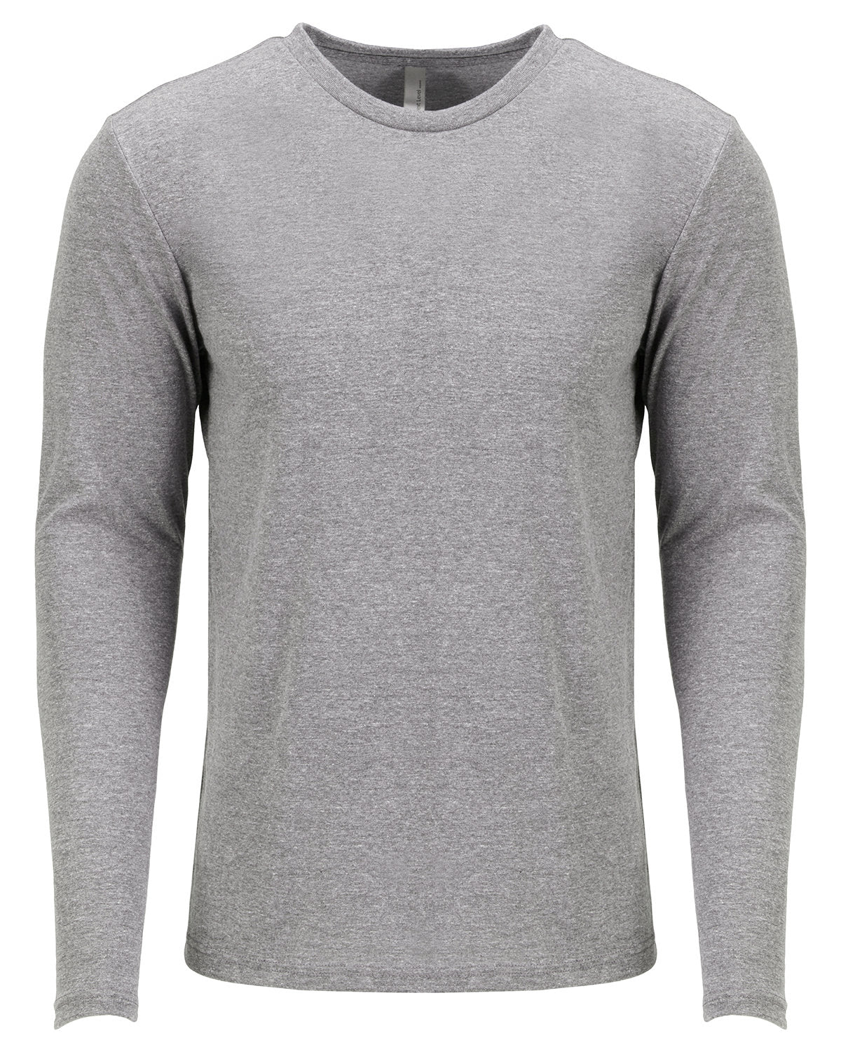 Next Level Apparel Men's Triblend Long-Sleeve Crew - Premium Heather