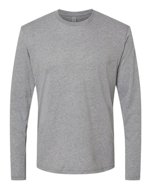 Next Level Men's Triblend Long-Sleeve Crew - Premium Heather