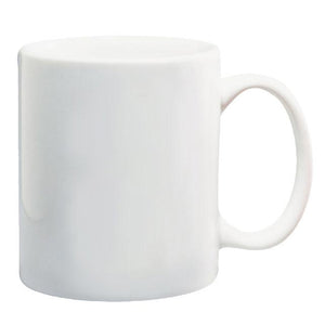 11 oz. White Ceramic Mug - HT7124 - White