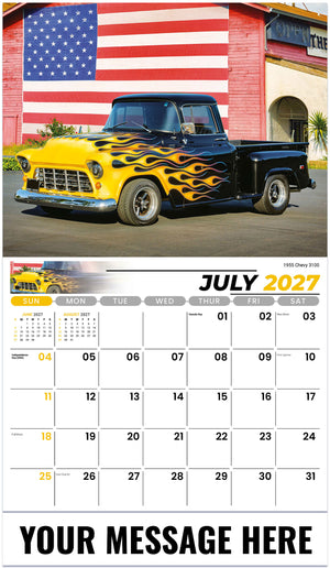 Pumped-Up Pickups - 2027 Promotional Calendar
