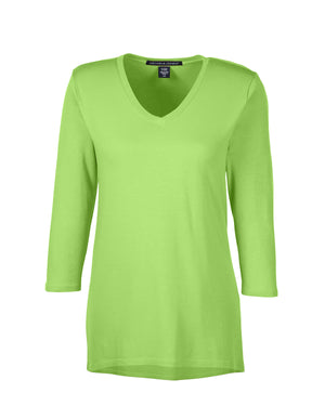 Devon & Jones Ladies' Perfect Fit™ Bracelet-Length V-Neck Top