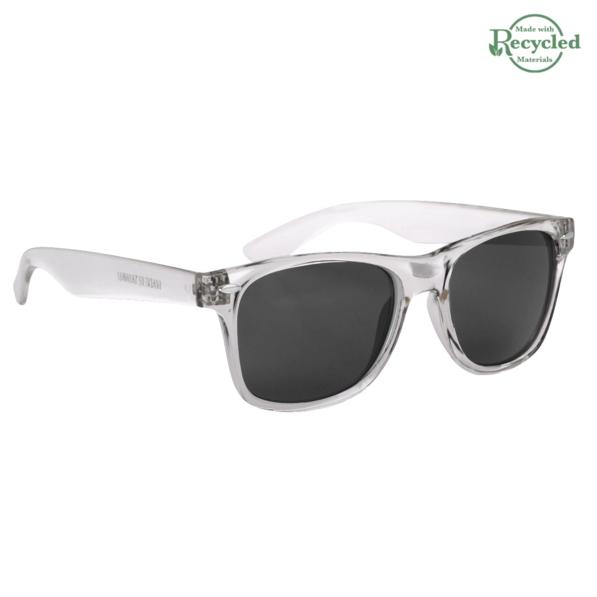 Malibu Sunglasses - Translucent Clear