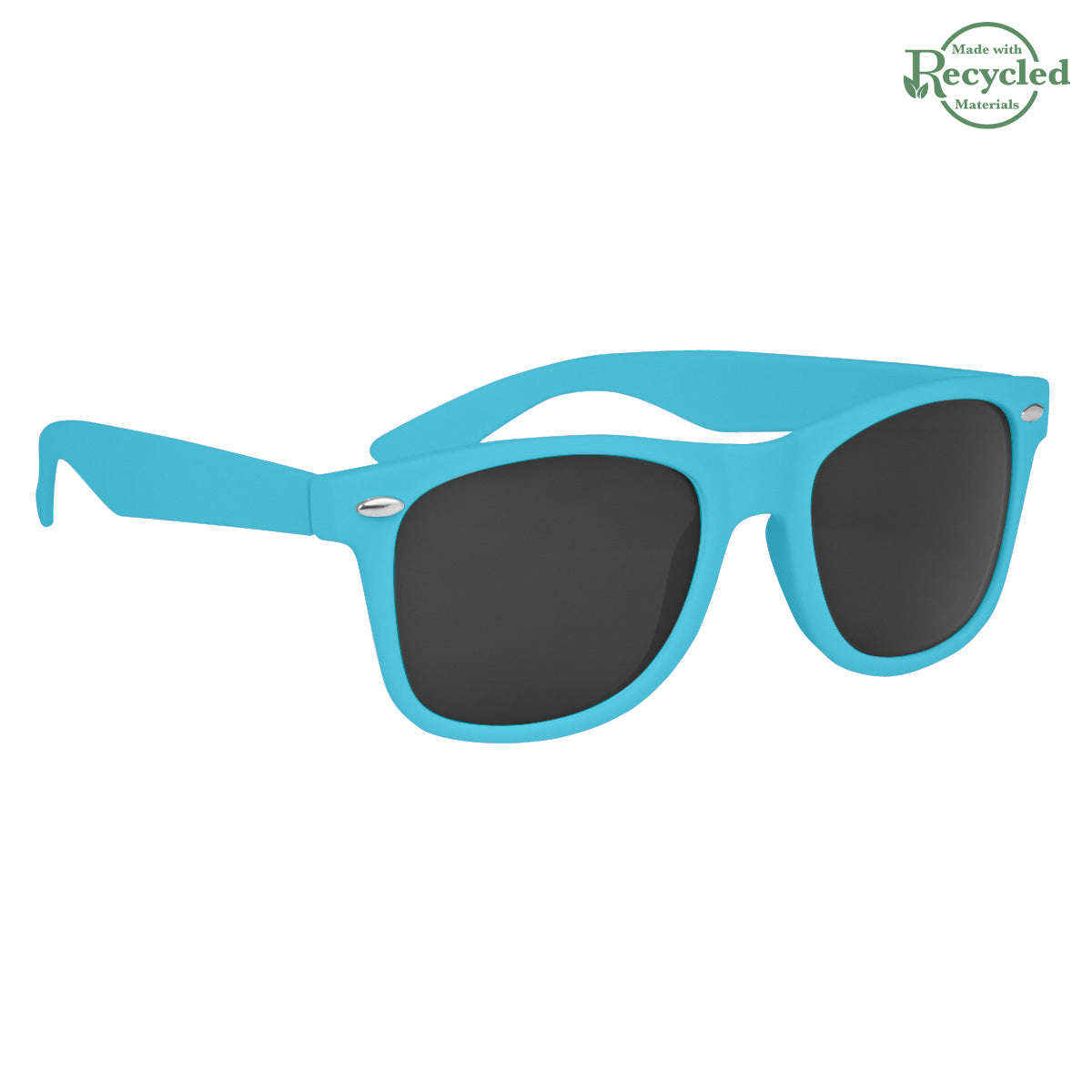 Velvet Touch Malibu Sunglasses - Light Blue