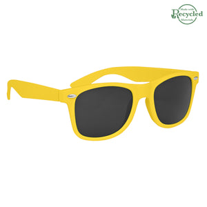 Velvet Touch Malibu Sunglasses - Yellow