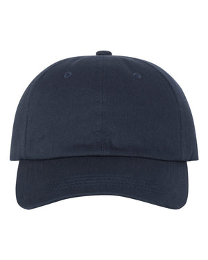 YP Classics Adult Low-Profile Cotton Twill Dad Cap - Navy