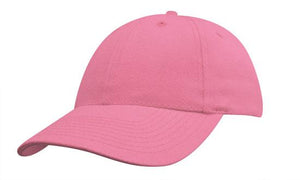 6 Panel BHC Childs Baseball Cap - Custom Embroidered - HP_4040 - Light Pink