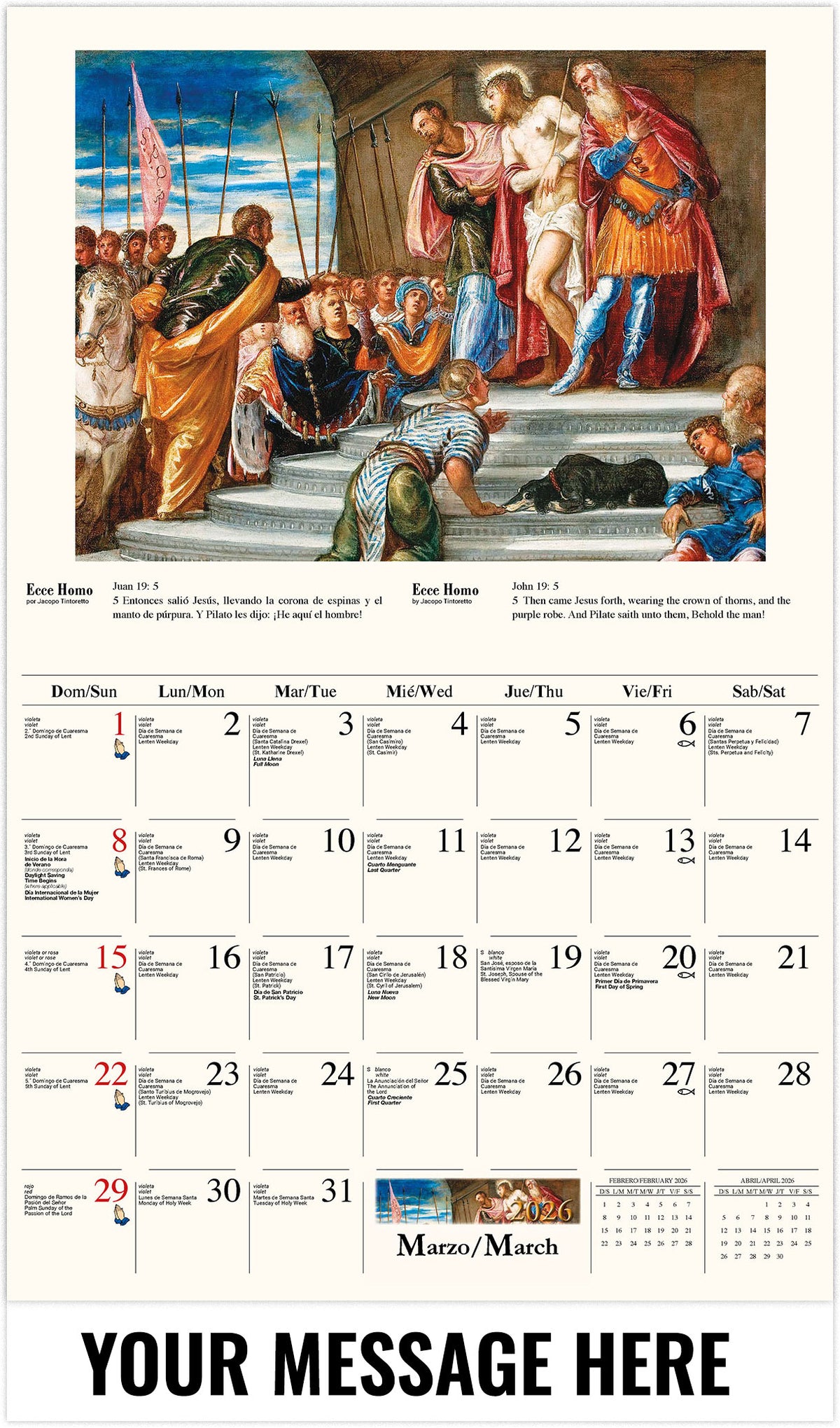 Catholic Inspirations (Bilingual) - 2026 Promotional Calendar catholic-inspirations-bilingual-2026-promotional-calendar