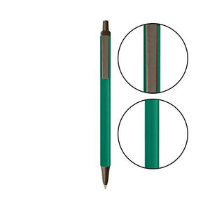 Forest Green BIC® Clic Stic® Pen - Forest Green With Espresso