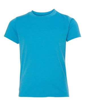 Next Level Youth Triblend Crew - Vintage Turquoise