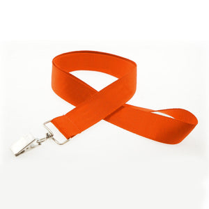 1" BEST Value Lanyard - Orange