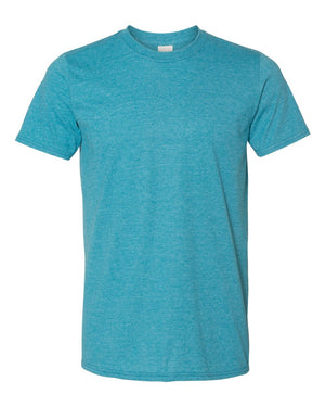 Gildan Unisex Softstyle® T-Shirt - Heather Galapagos Blue